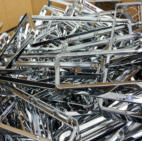 metallised plastic